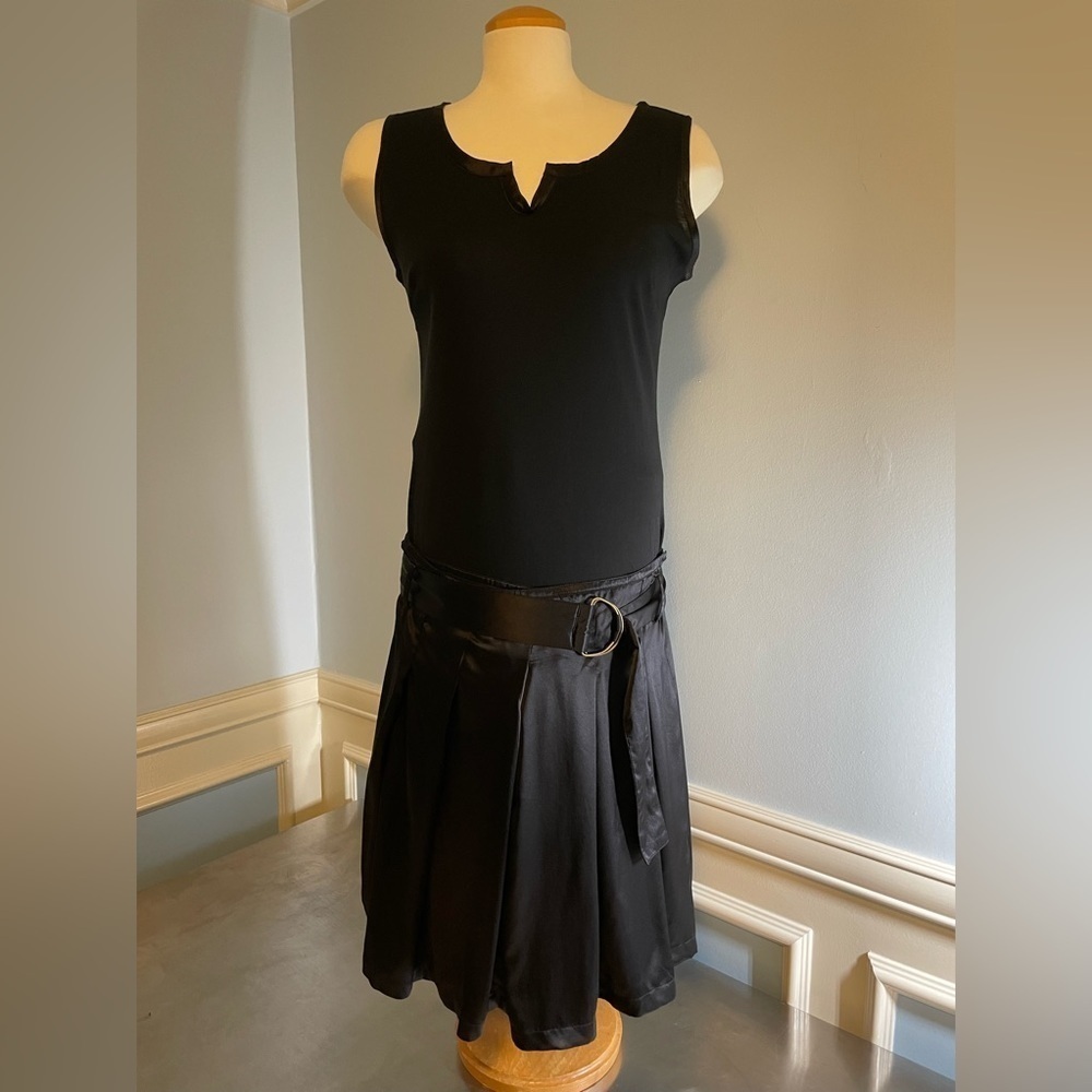 JNBY- NWOT - drop waist silk flapper style dress